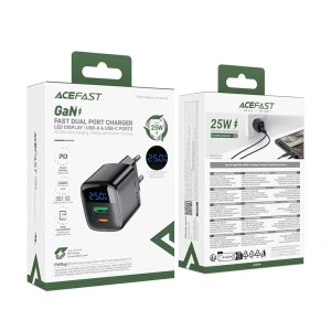 شارژر دیواری ایس فست مدل A114 توان 25 وات